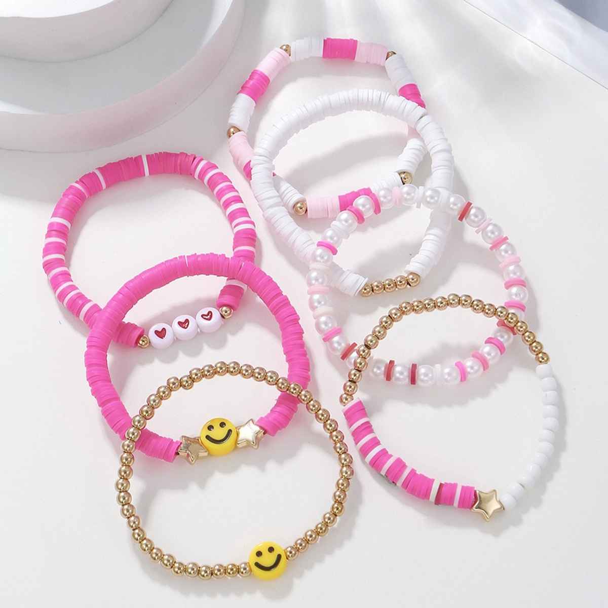 Shining Diva Fashion Stylish Multilayer Boho Bohemian Bangle Bracelet for Women and Girls | 15875b