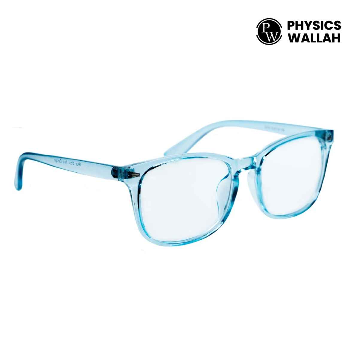 Physics Wallah UV Protection Zero Power Glasses | Blue