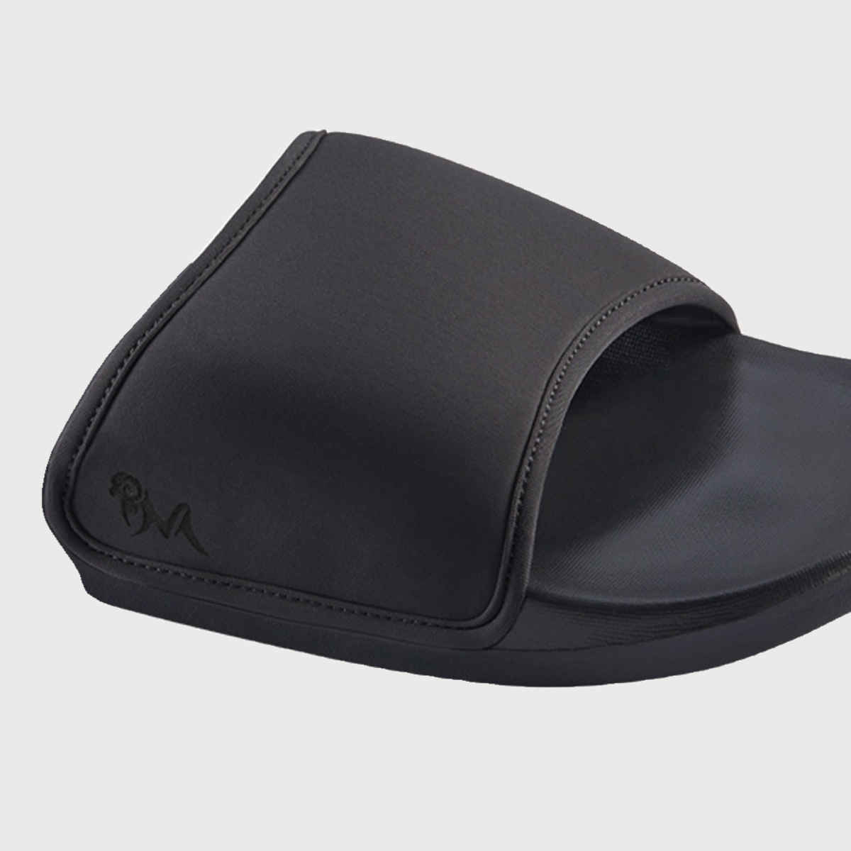 Neemans Unisex Eco Slides - Coal Black | UK 6