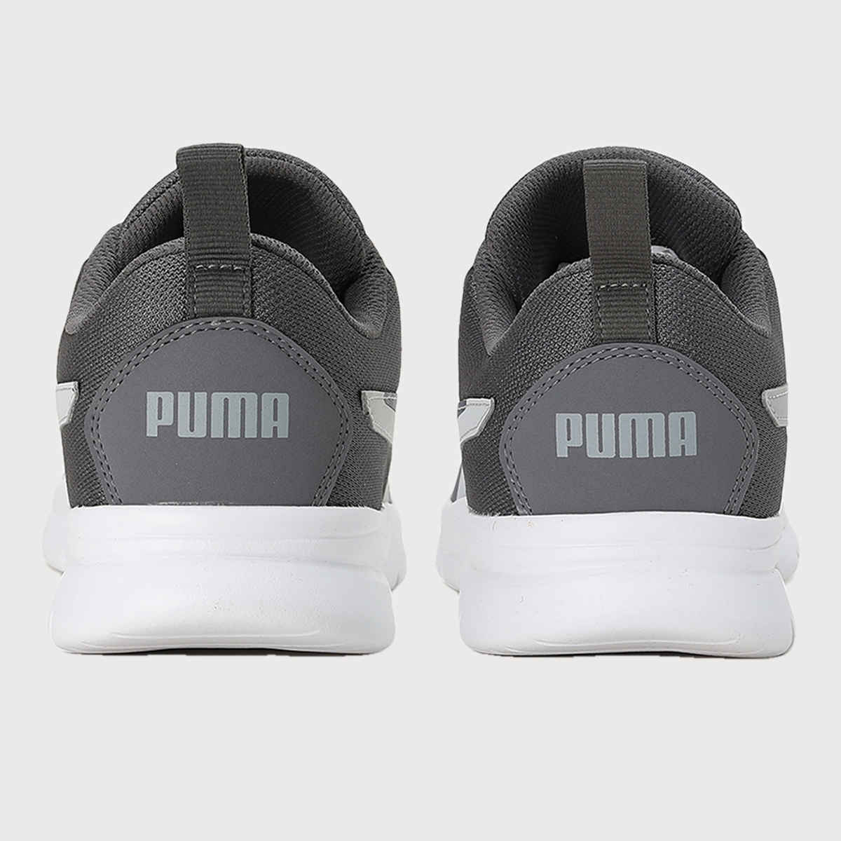 Puma Men's Supreme Comfort Running Shoes | Iron Gate, White and Asphalt - UK 11