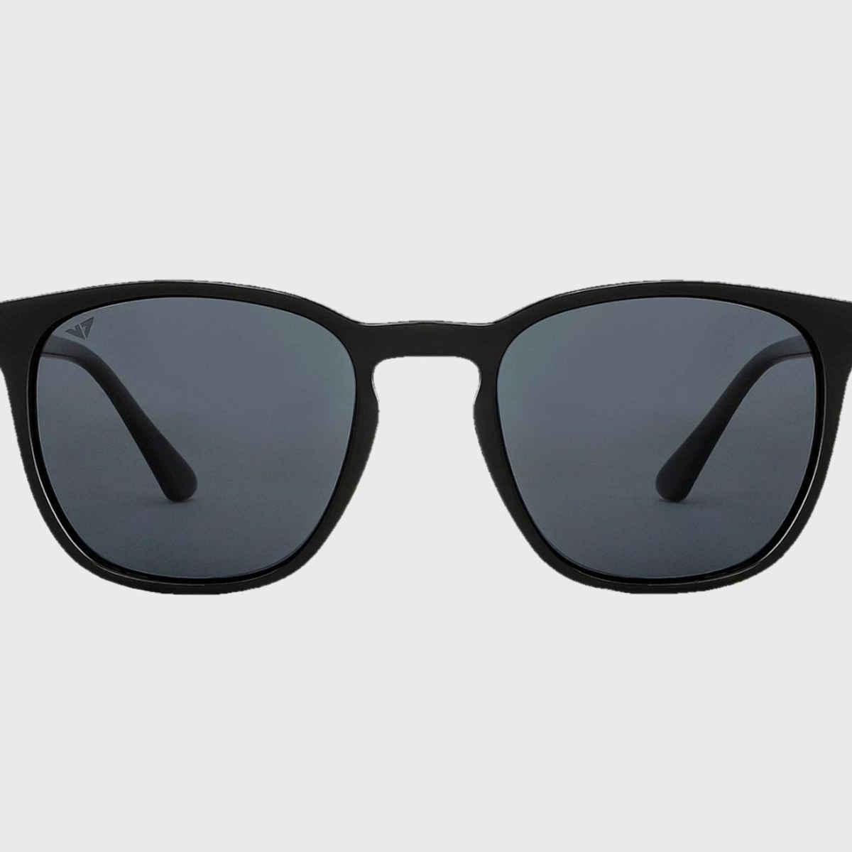 Vincent Chase By Lenskart Unisex Solid Plastic Wayfarer Sunglasses | Black - L