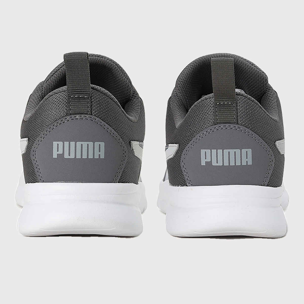 Puma Men's Supreme Comfort Running Shoes | Iron Gate, White and Asphalt - UK 6