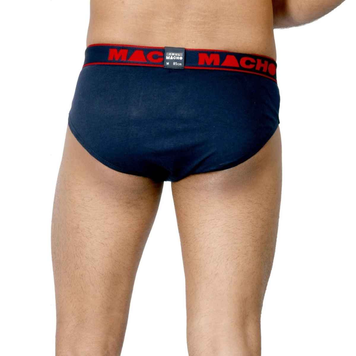 Macho Pack Of 2 Solid Men Brief | Multicolor - 85
