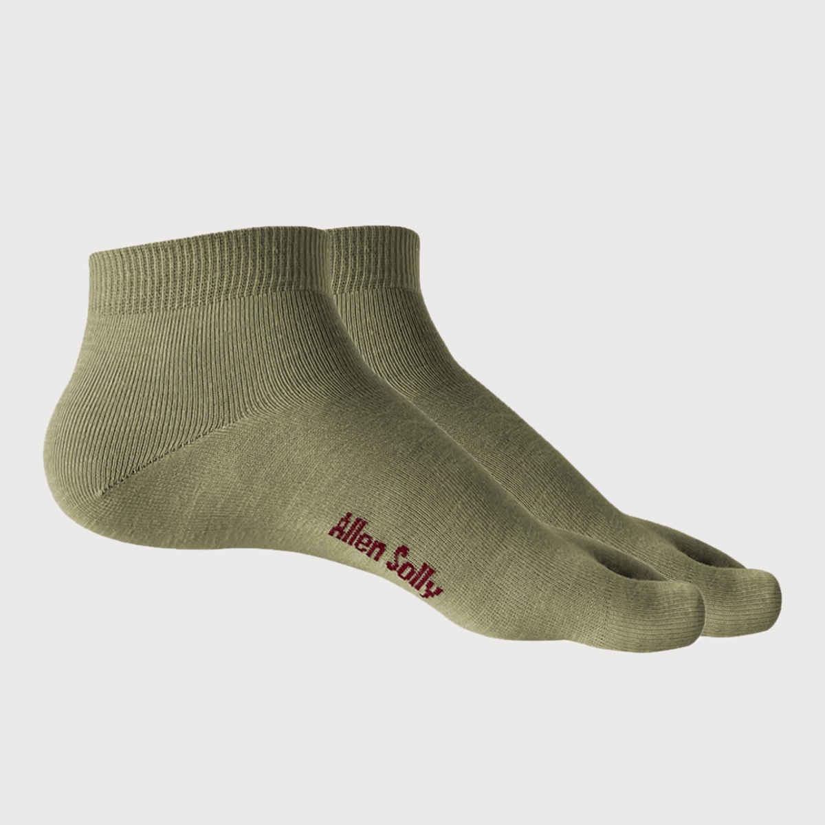 Allen Solly Women's Woolen Ankle Length Plain Thumb Socks - Beige
