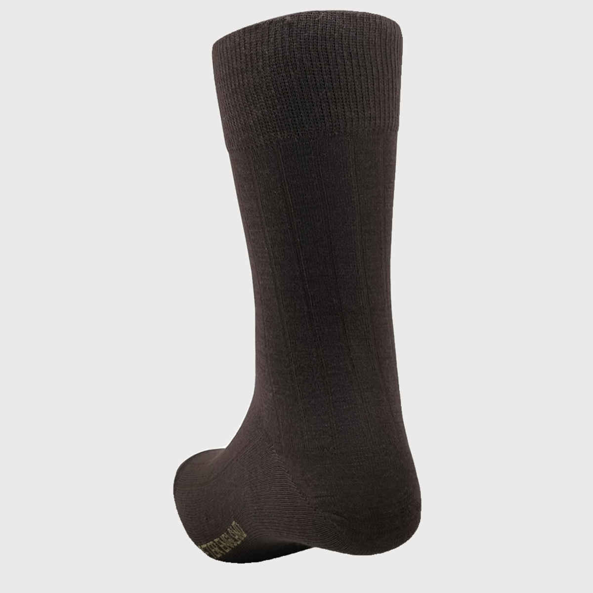 Peter England Men's Solid Wool Socks | Black and Brown - Free Size