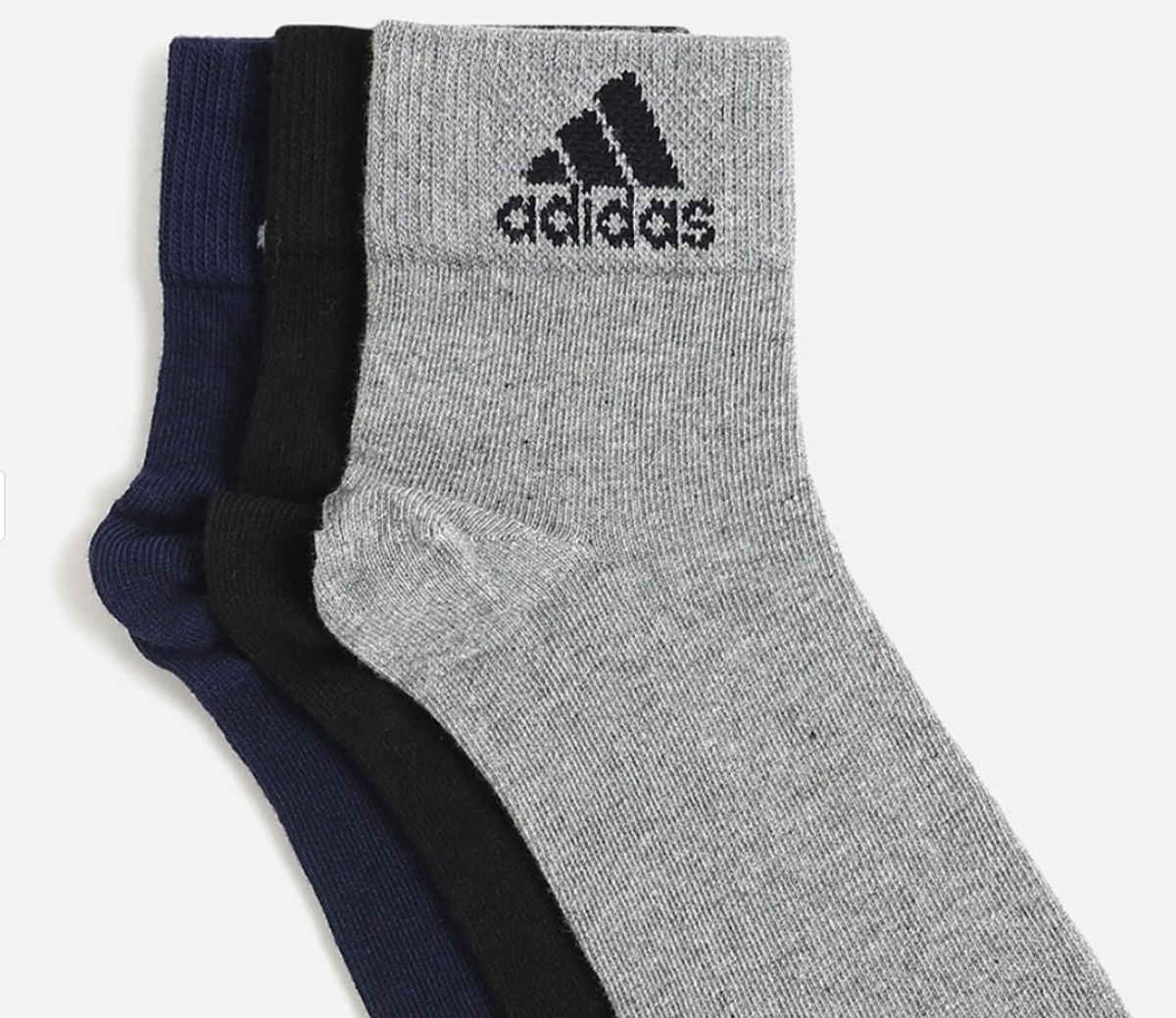 Adidas Men's Solid Socks | AD-203-FS0615CGB | Navy Blue