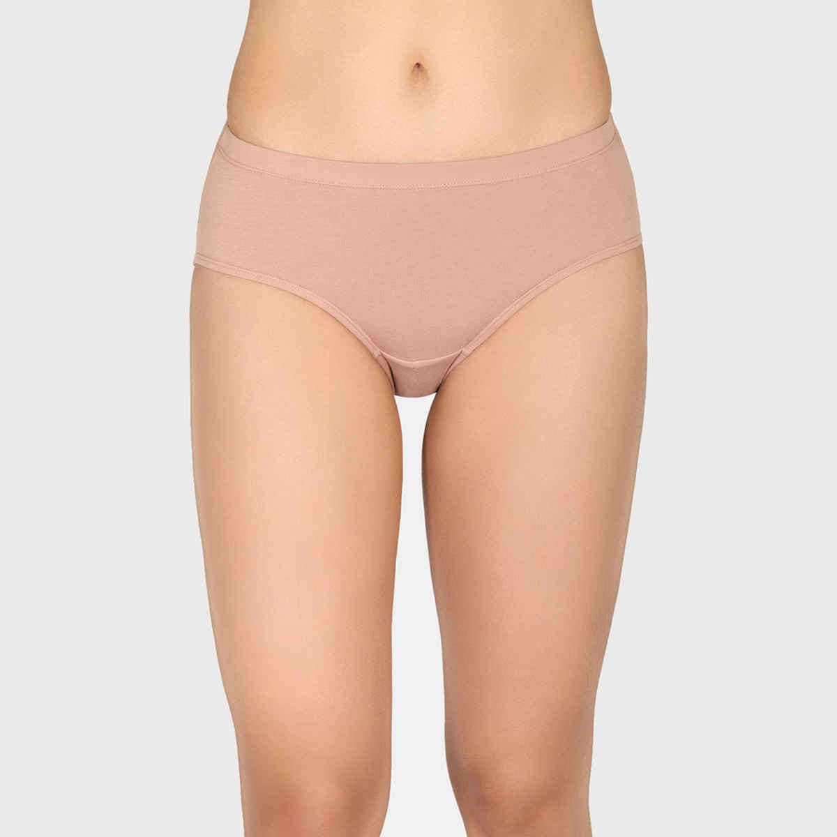 Zivame Women's Full Coverage Medium Rise Hipster Panty | Roebuck - L