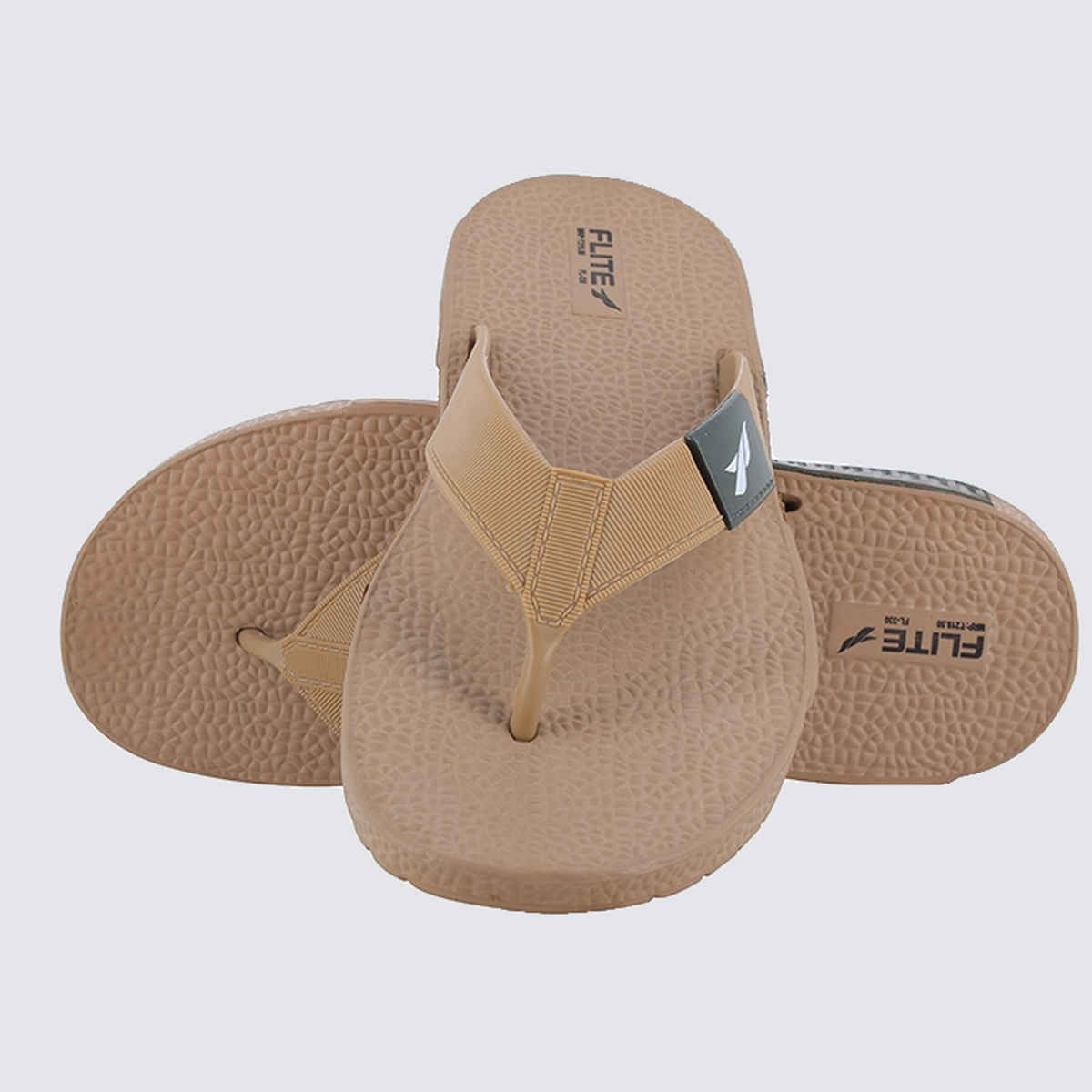 Flite Slippers FL-330 Khaki Olive For Men | 7 UK