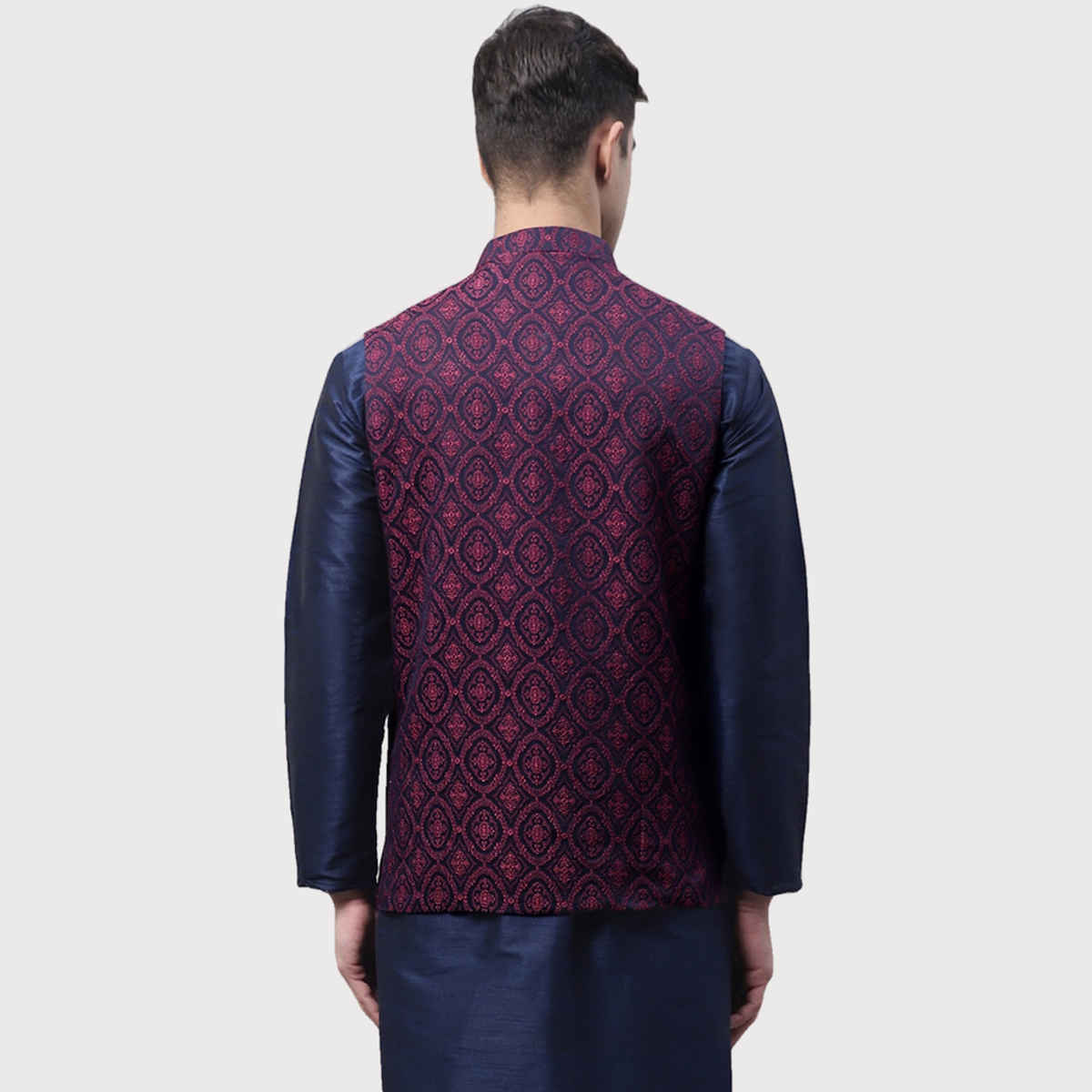 Jompers Men's Waistcoat | Jowc 4072 | Maroon - L