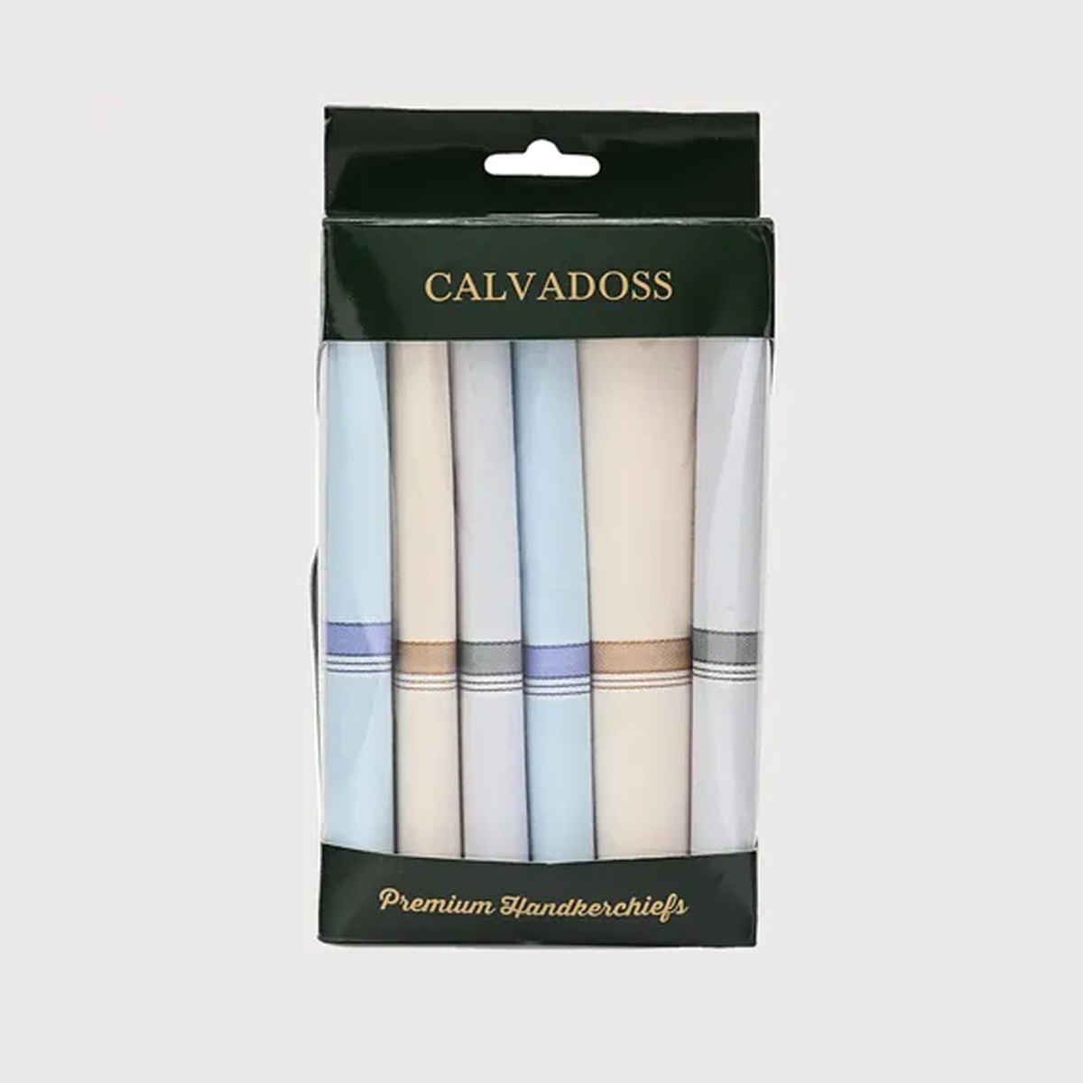 Calvadoss Men's Solid Ultra Premium Handkerchiefs | Cal6H5103Cxc | Multicolor
