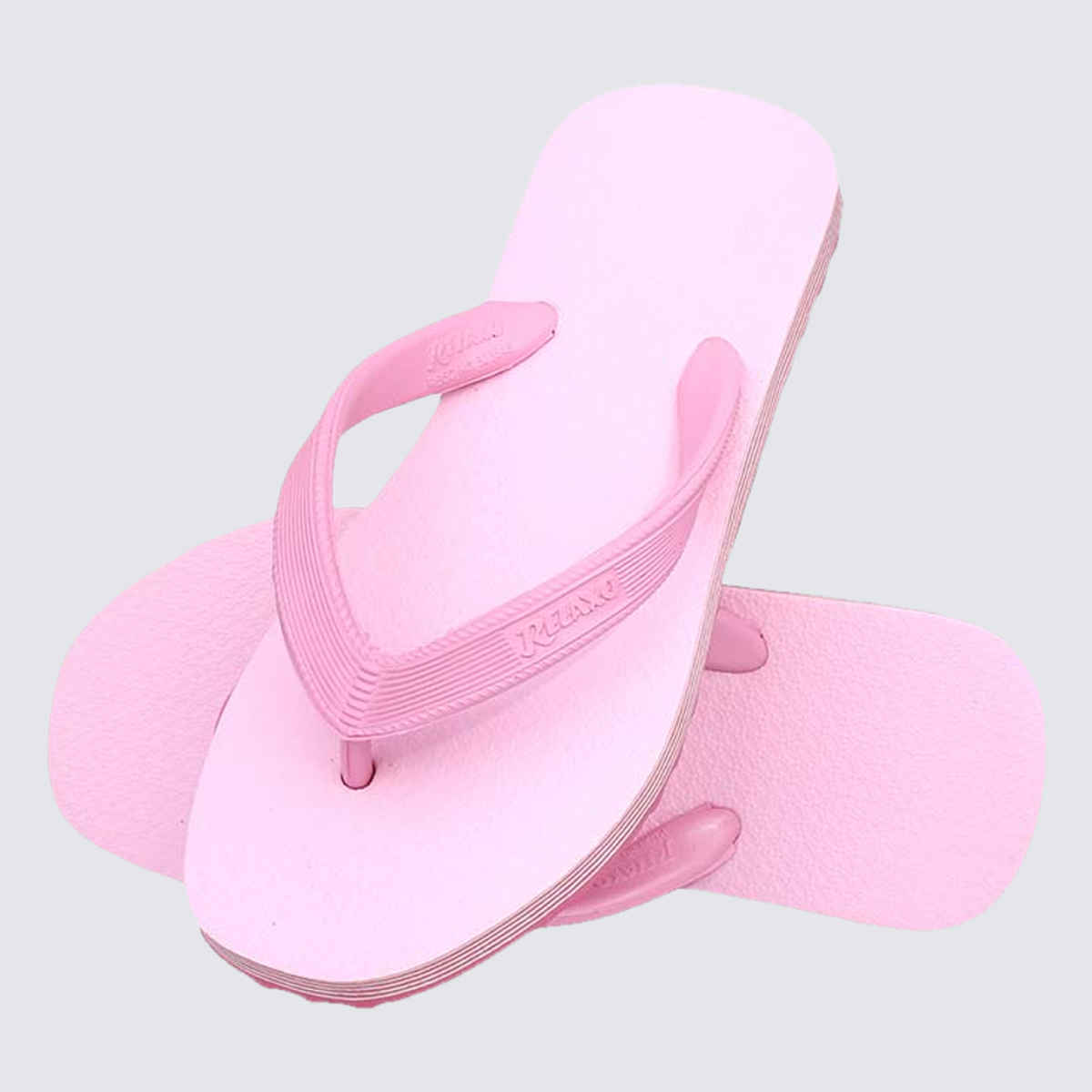 Relaxo Hawaii Women's Slippers | ALISHA-09 | Pink - UK 5