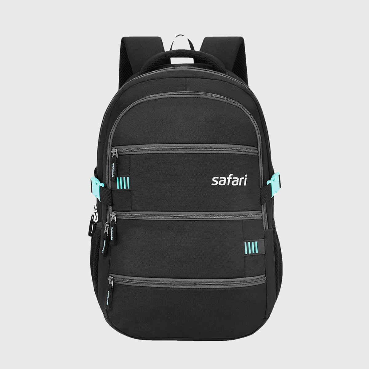 Safari Unisex Solid Polyester 30 L Top Handle Laptop Backpack | Black - 19 Inches