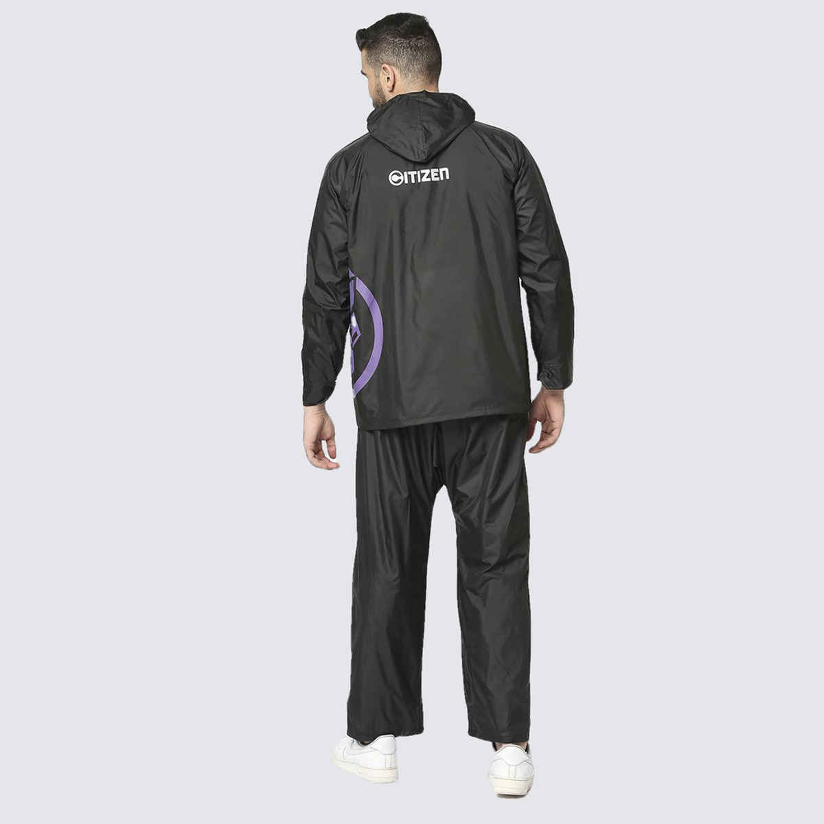 Citizen XXL Reversible Black Panther Raincoat