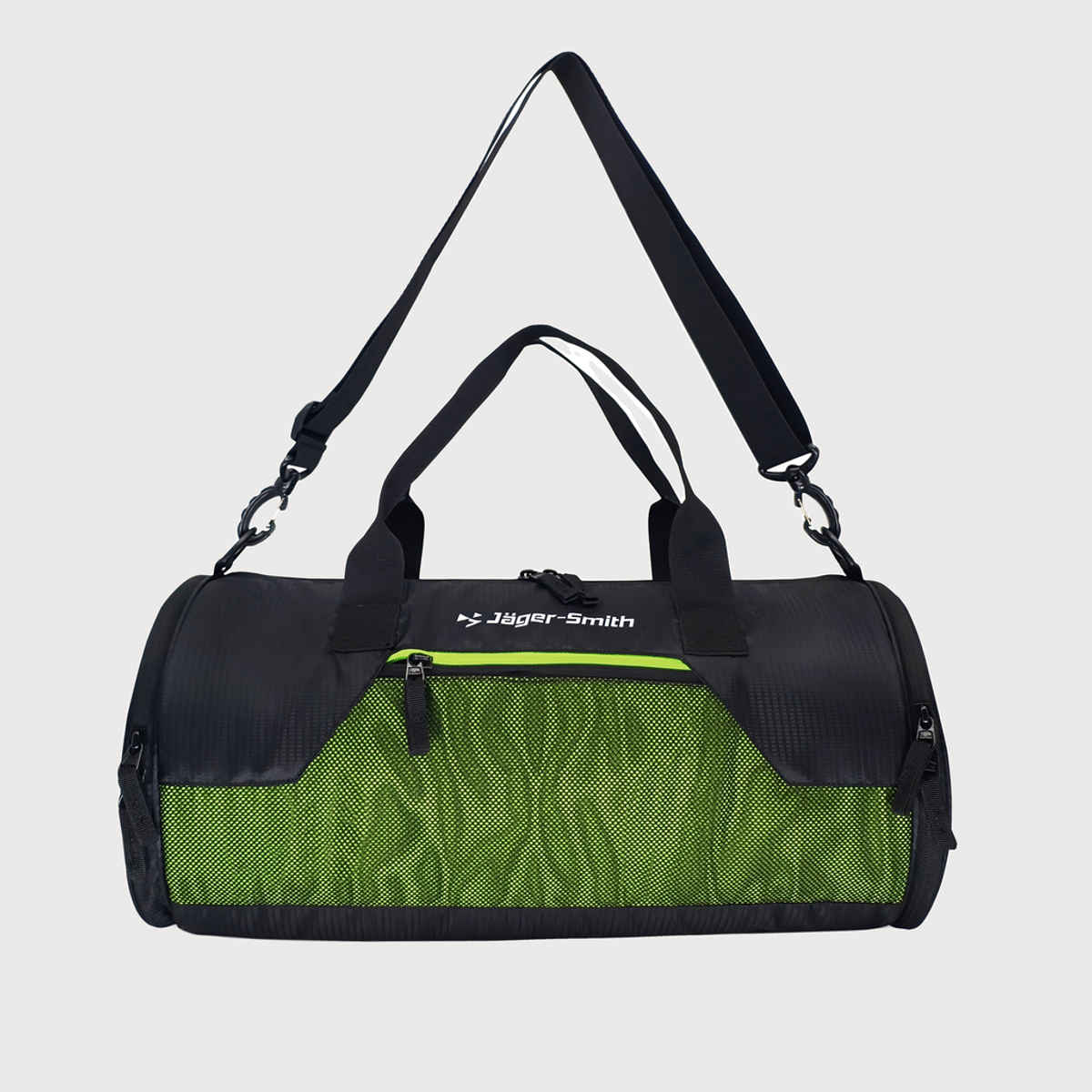 Jager-Smith JSGB500 | Black, Green Multipurpose GYM Bag-27L