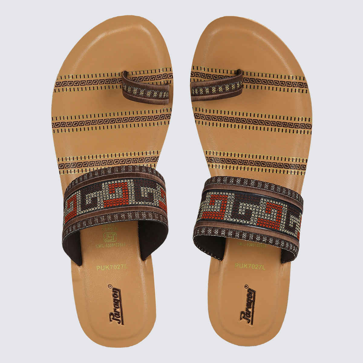 Paragon Women's Brown Pu Sandals PUK7027L UK 7