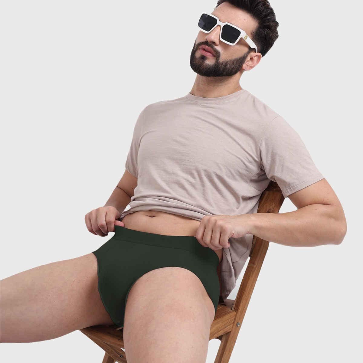 Freecultr Men's Underwear Anti Bacterial Micromodal Airsoft Brief - Pack of 2 | XXL