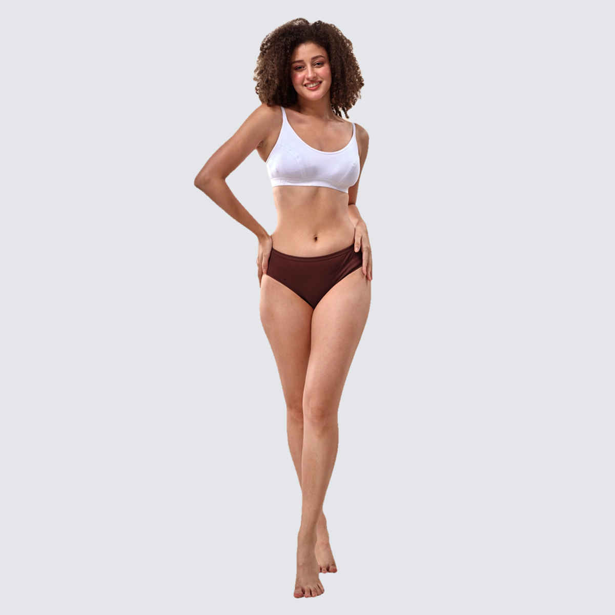 Lyra Women's Hipster Panty Solid | XXL (Colour May Vary)