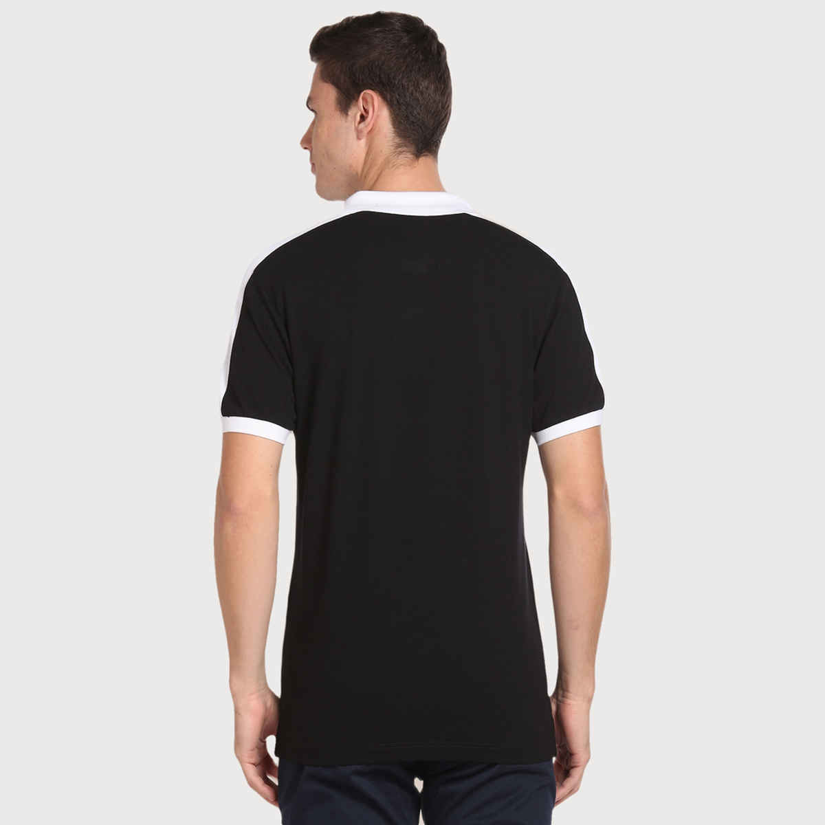 U.S. Polo Assn. Men's Solid Polo Shirt | Black - M