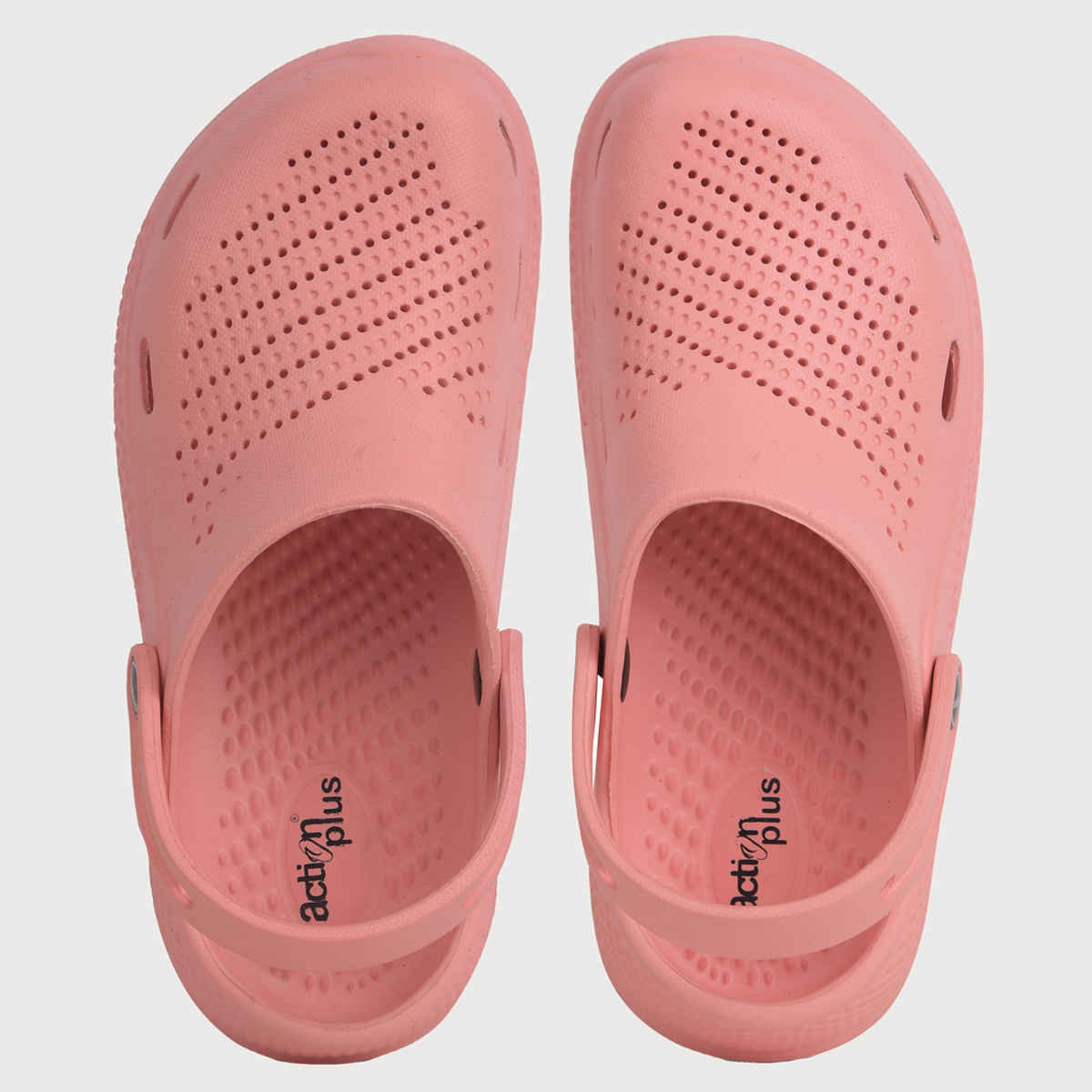 Action Women's Ontc-17 Ultra Lightweight Clogs | Trendy Colors | Air Pass Upper | Peach - UK 6