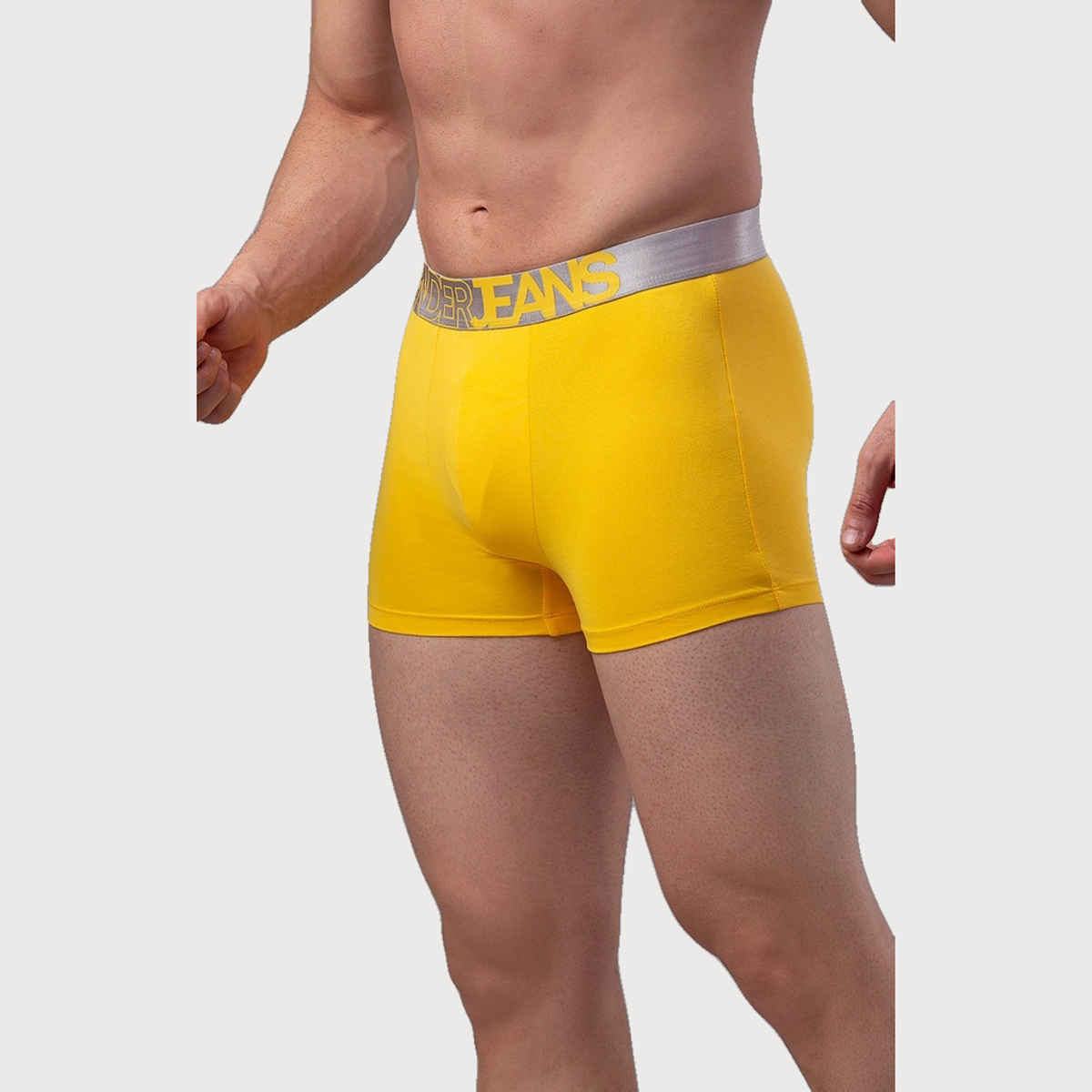 Underjeans by Spykar Mens Premium Yellow Trunk | XL
