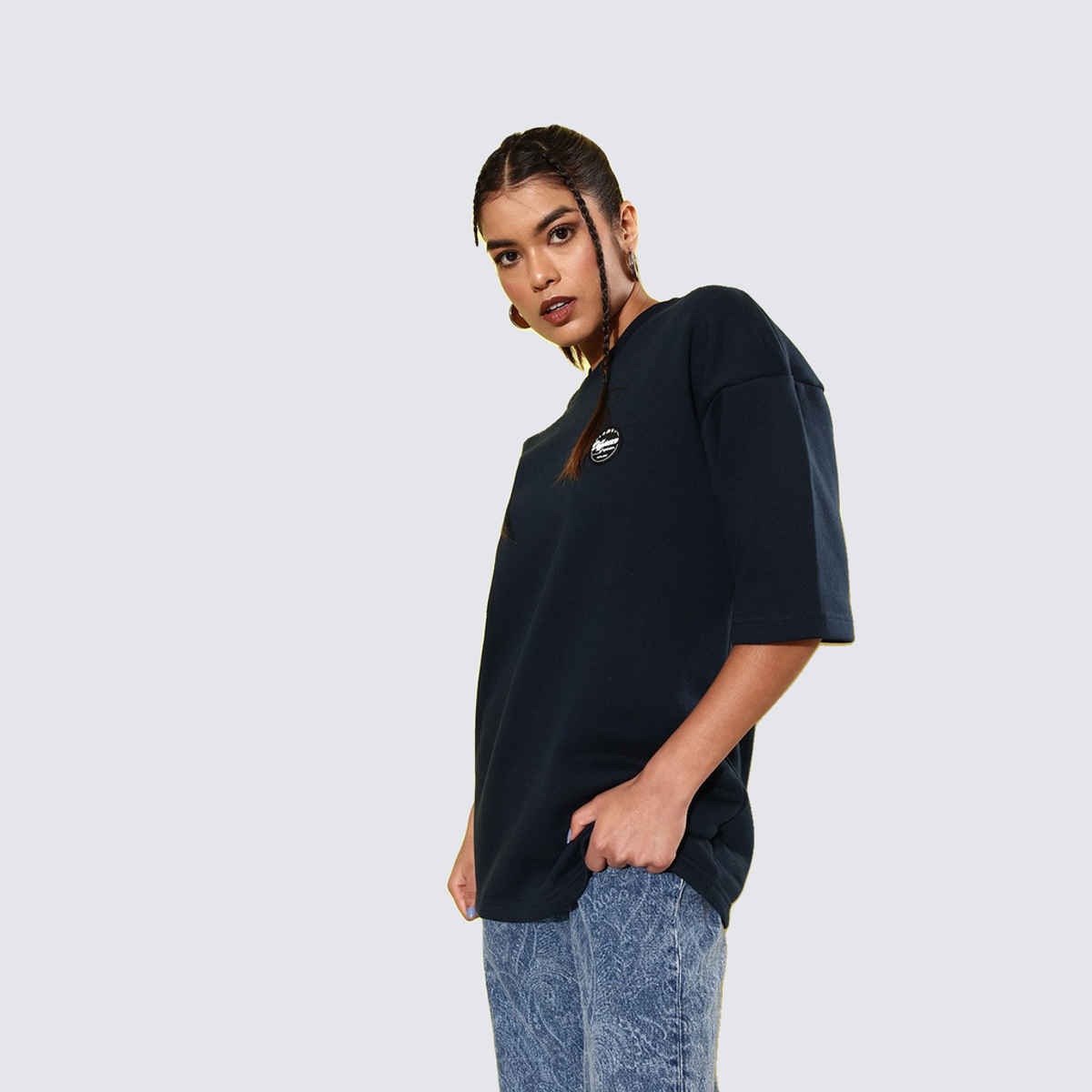 Difference Of Opinion Women's Sweatshirt | Dowswt031 | Navy - XS
