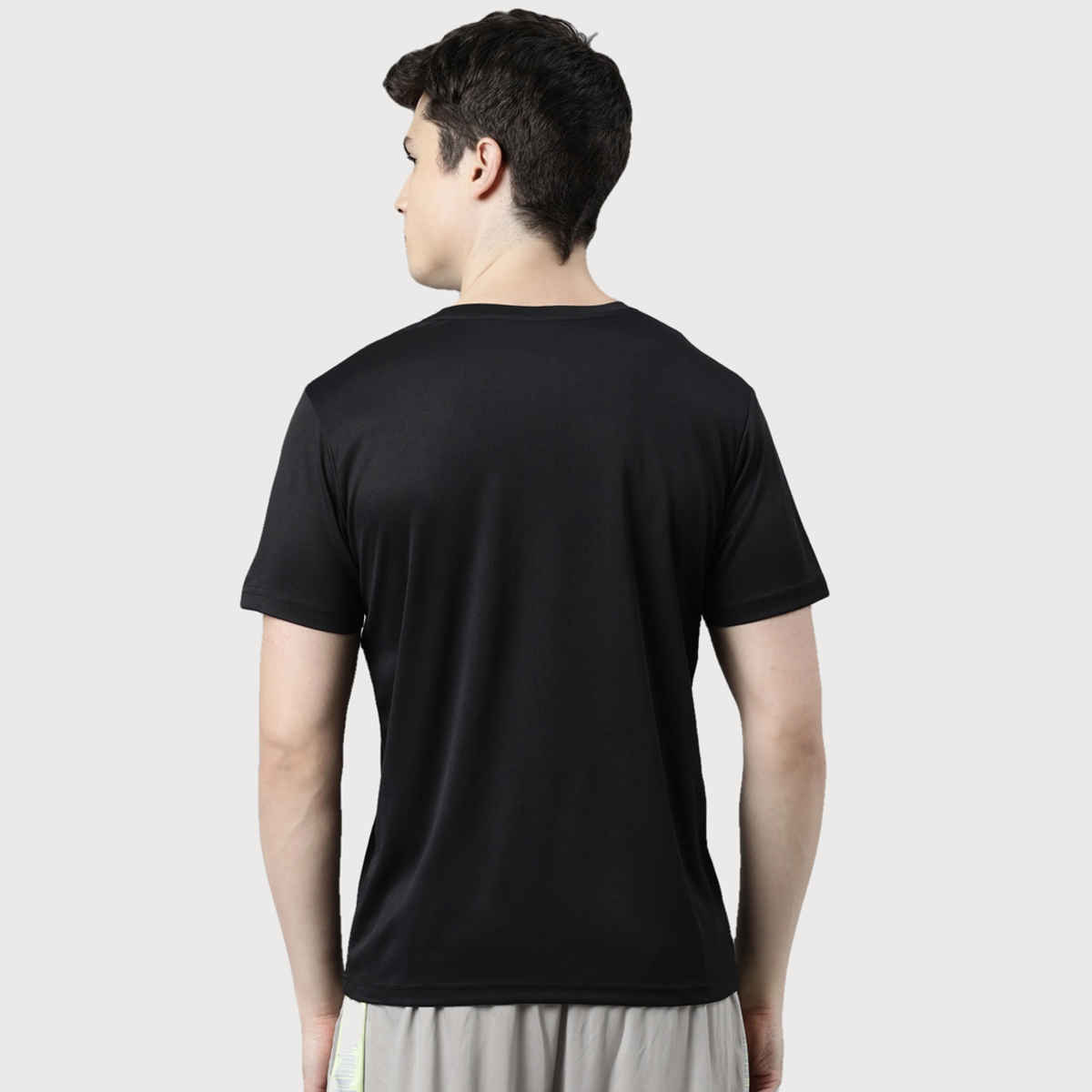 Pepe Jeans Mens Black Dry Fit T-Shirt  - Pack of 1 (XL) Comfort Fit, Soft Fabric, Breathable