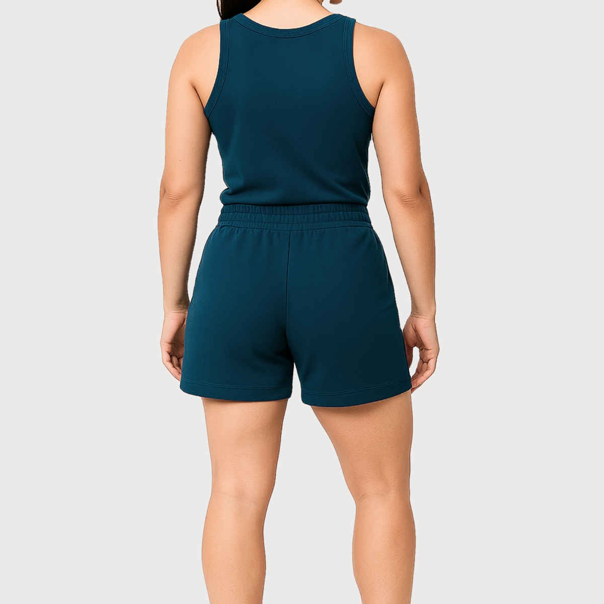 EQL Women's Pure Cotton Shorts | Teal | S