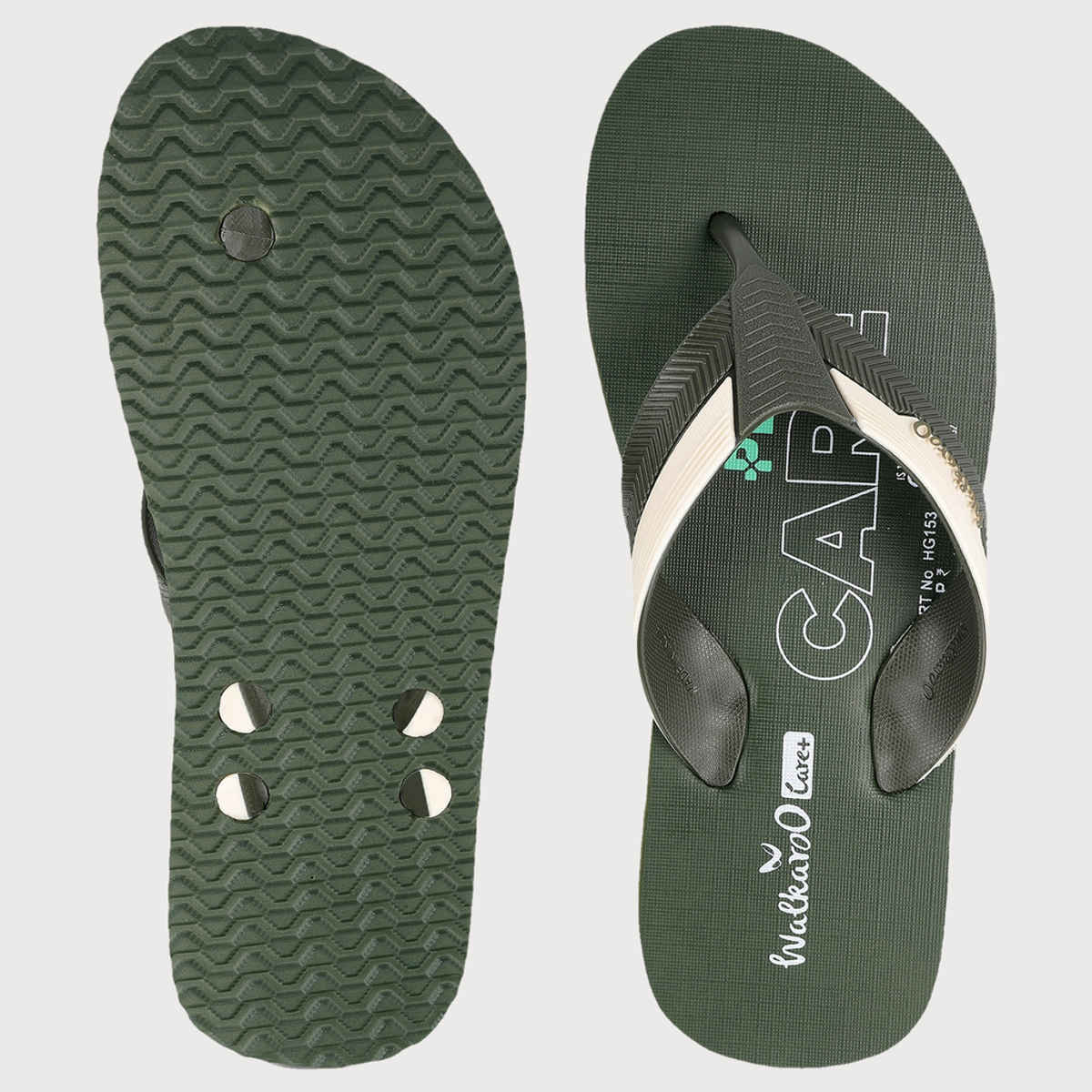 Walkaroo Men's Dailywear Hawai | HG153 Olive | UK 8