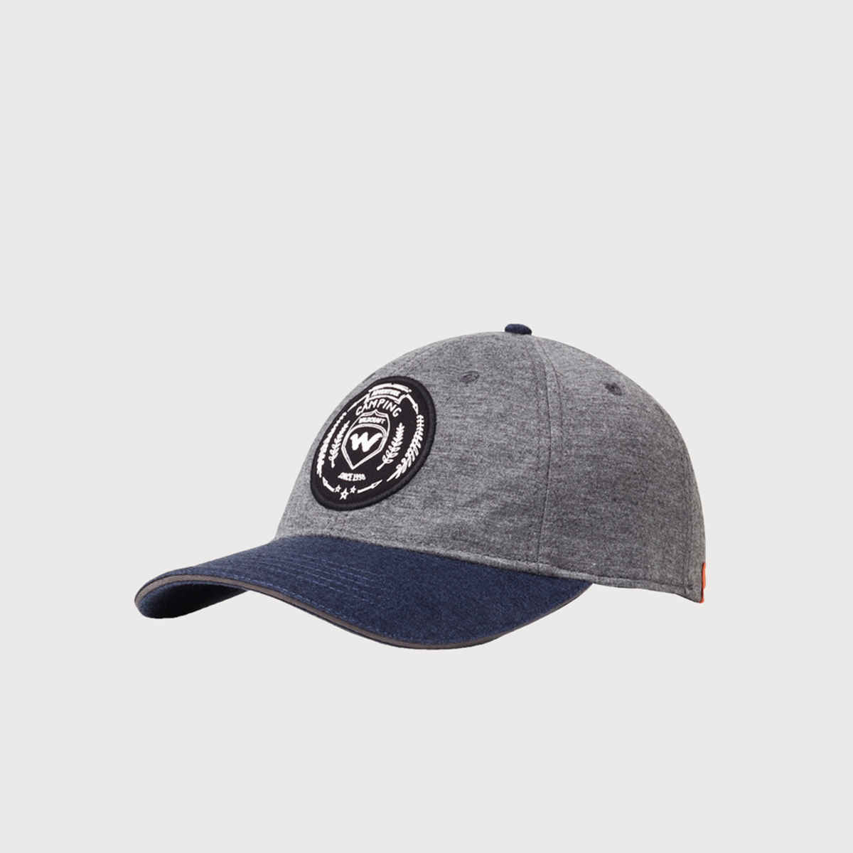 Wildcraft Unisex Graphic Polyester Baseball Cap | Blue and Grey - Free Size