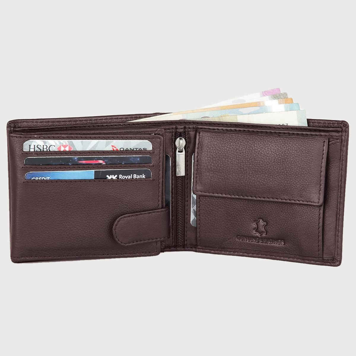Wildhorn Men's Leather Wallet | Brown