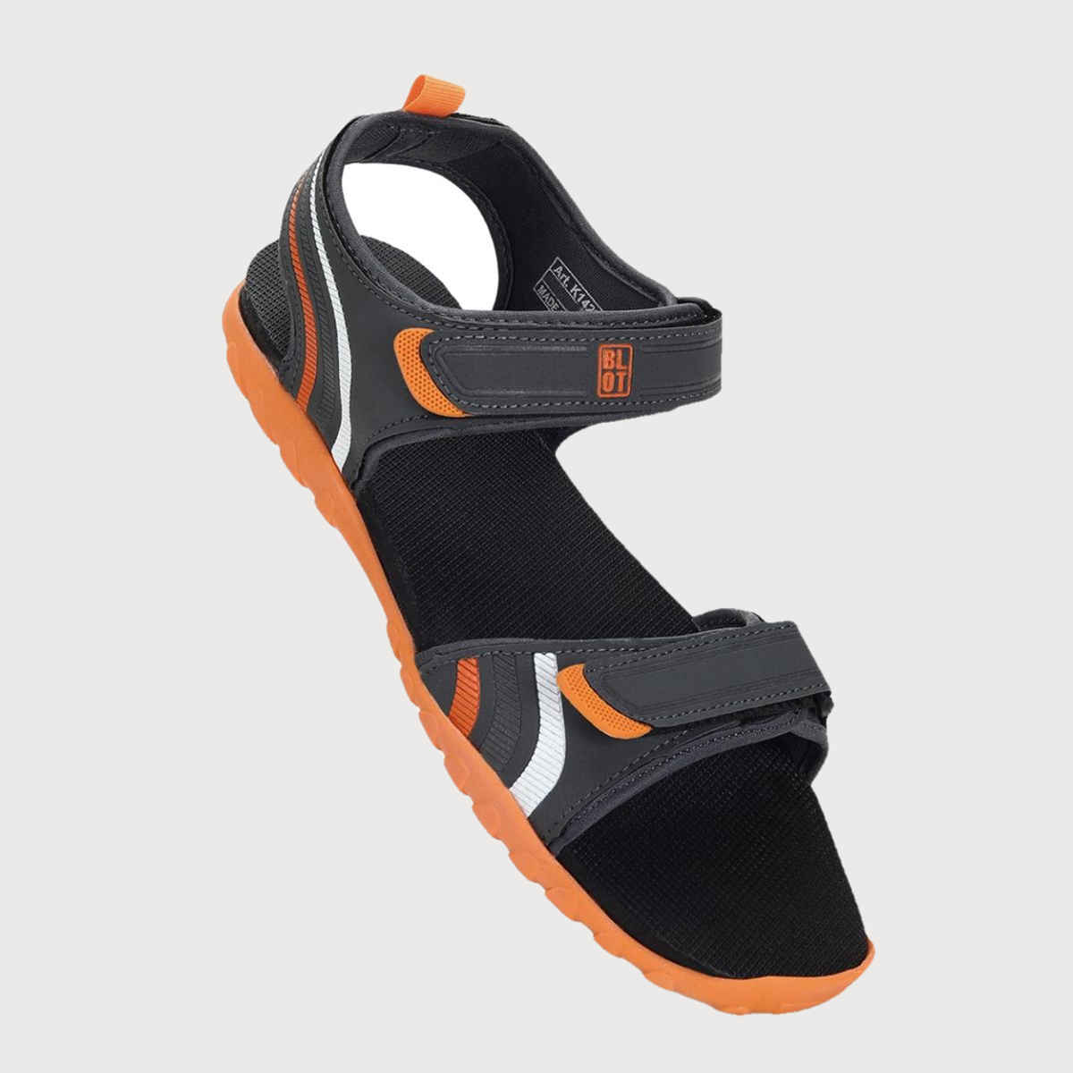 Paragon Men's Grey Tpr Sandals K1423G UK 8