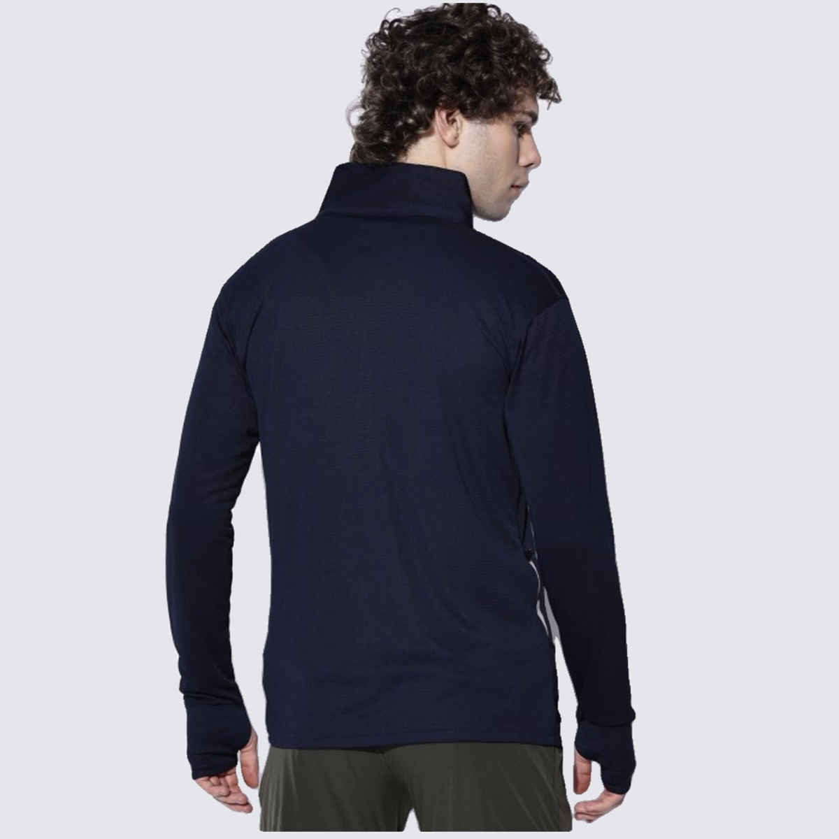 Outlaws Men's Cotton Rich Premium Sweat Jacket | Navy - 2XL