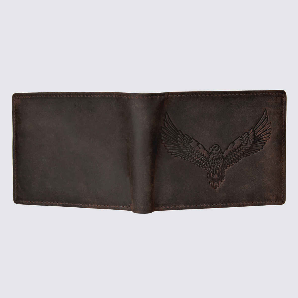 URBAN FOREST Men's Zeus Vintage Leather Wallet | Brown