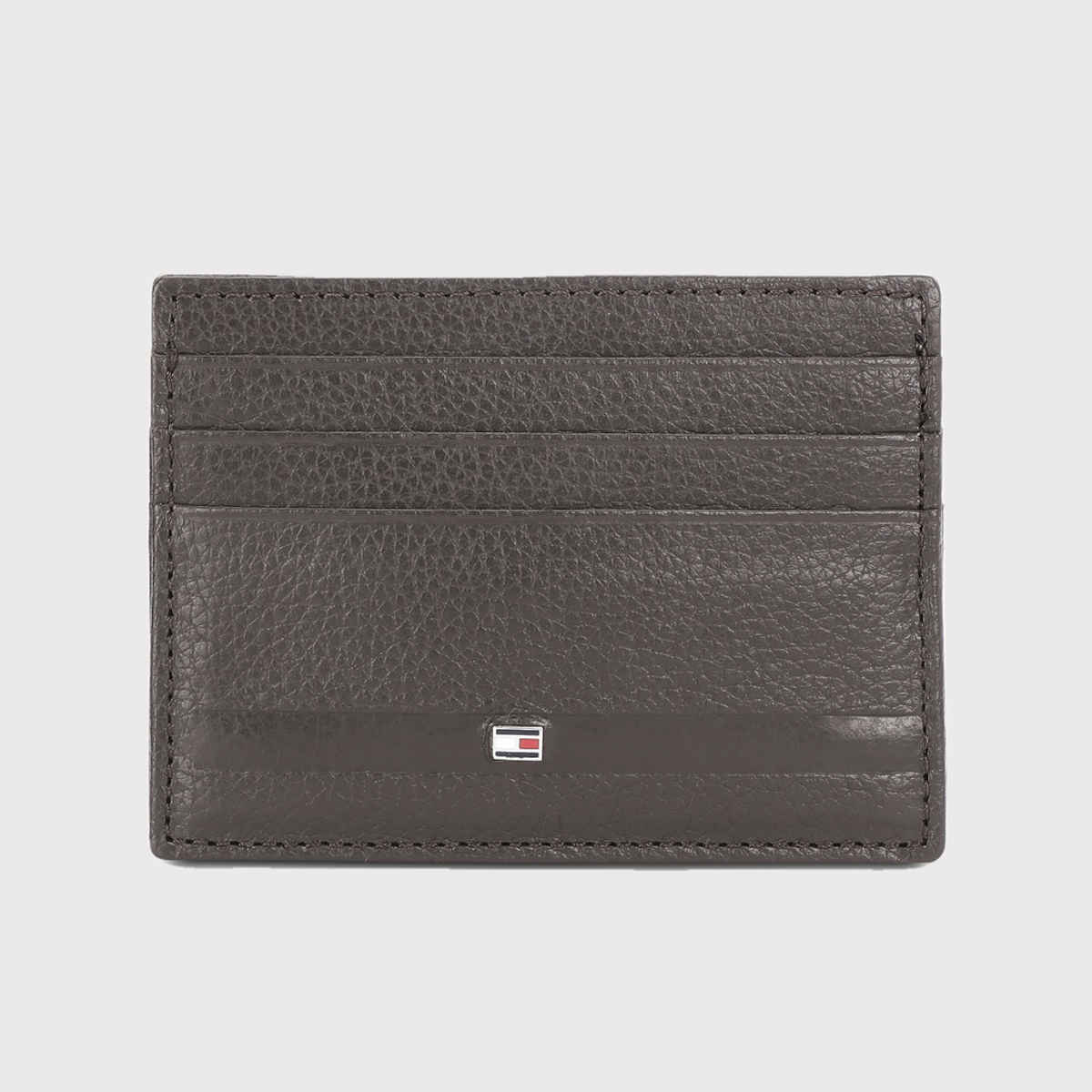 Tommy Hilfiger Men's Solid Leather Gift Set | Brown - One Size
