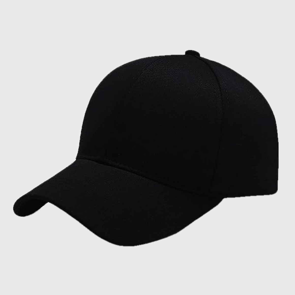 Blynk Unisex Solid Color Baseball Cap with Adjuable Back | Black