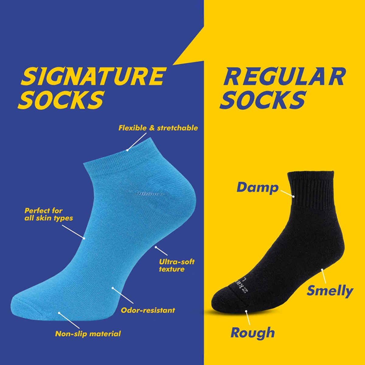 SOXBAE Low Cut Women's Ankle Socks | Pink, Aqua, and Beige - Free Size