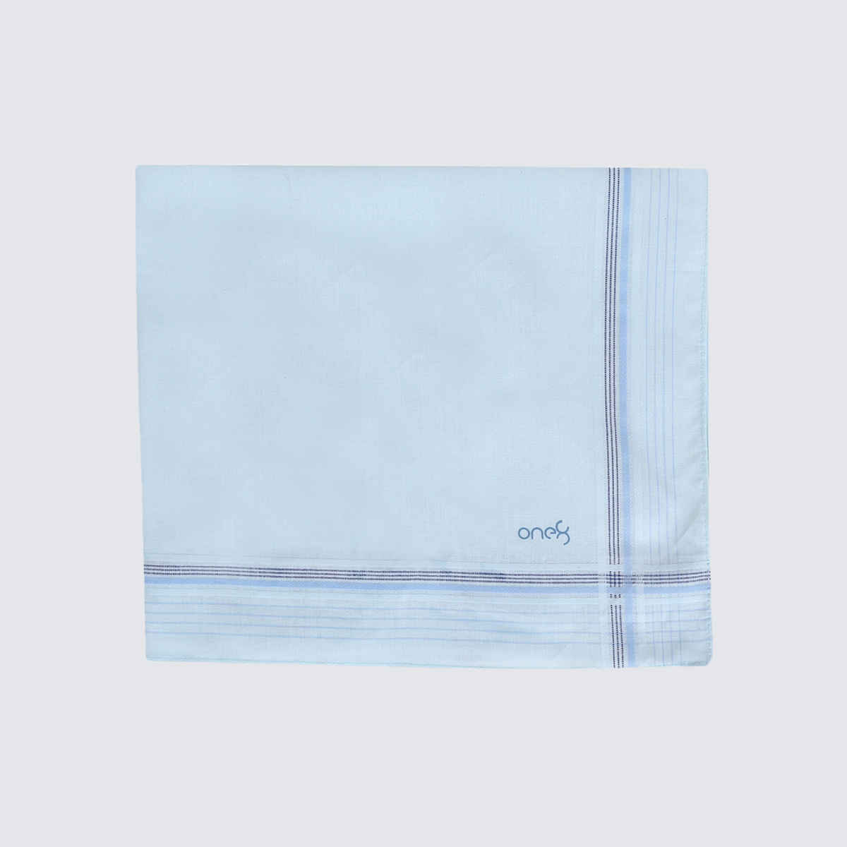 One8 Men's Solid Cotton Handkerchief | Light Color
