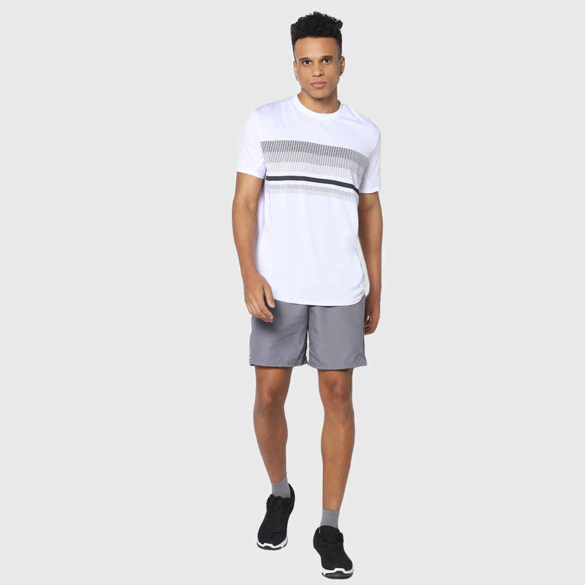 Decathlon | Artengo Men's Tennis Shorts Quick Dry Regular Fit | Grey - M