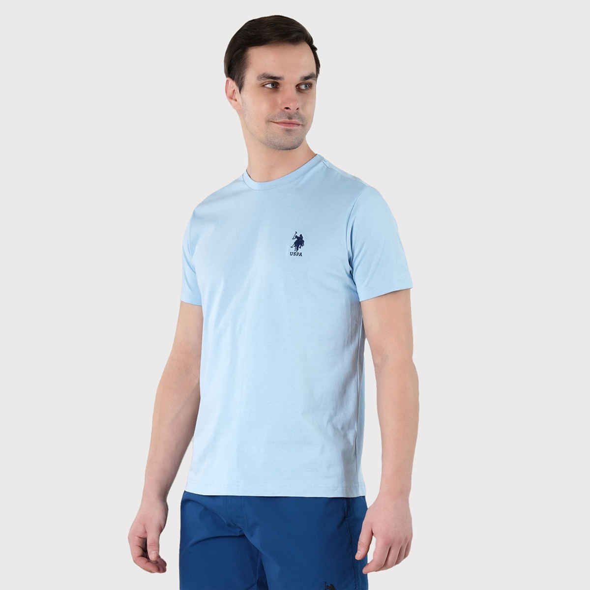 U.S. Polo Assn. | T-Shirts | M | Pack of 1 | Blue