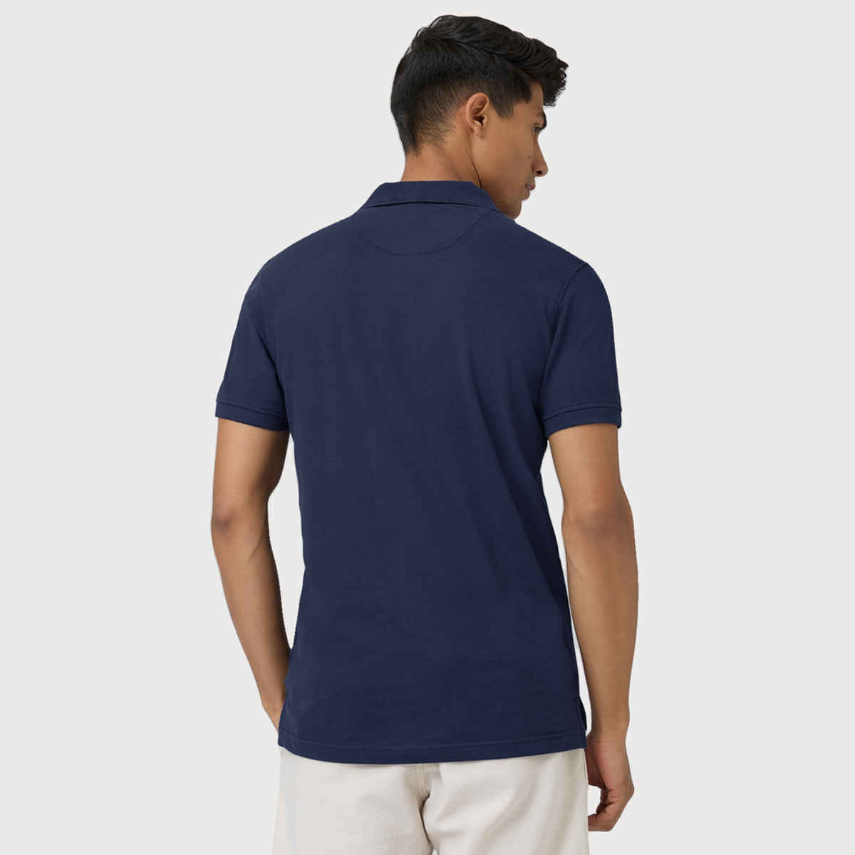 XYXX Nova Polo T-shirt - Midnight Blue | Super Combed Cotton | L