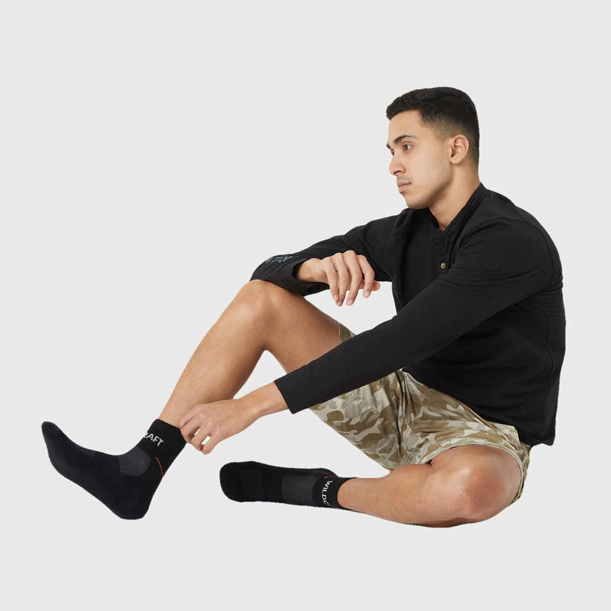 Wildcraft Unisex PU Low Ankle Socks | Assorted - Free Size