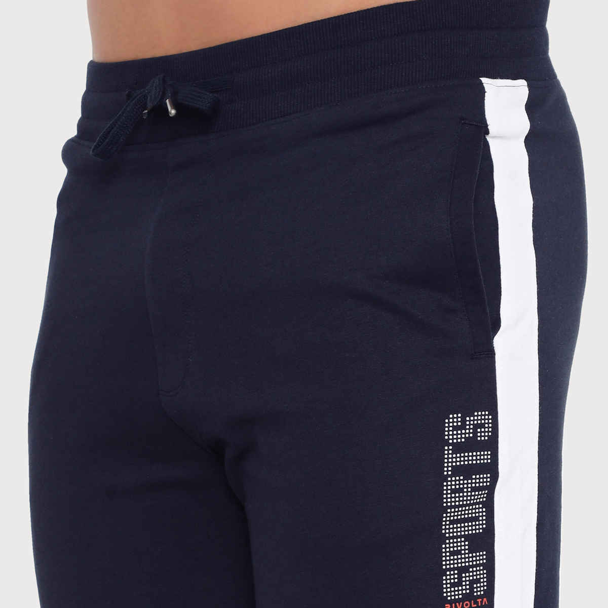 Rivolta Men's 001 Performance Cotton Joggers | Navy Blue M