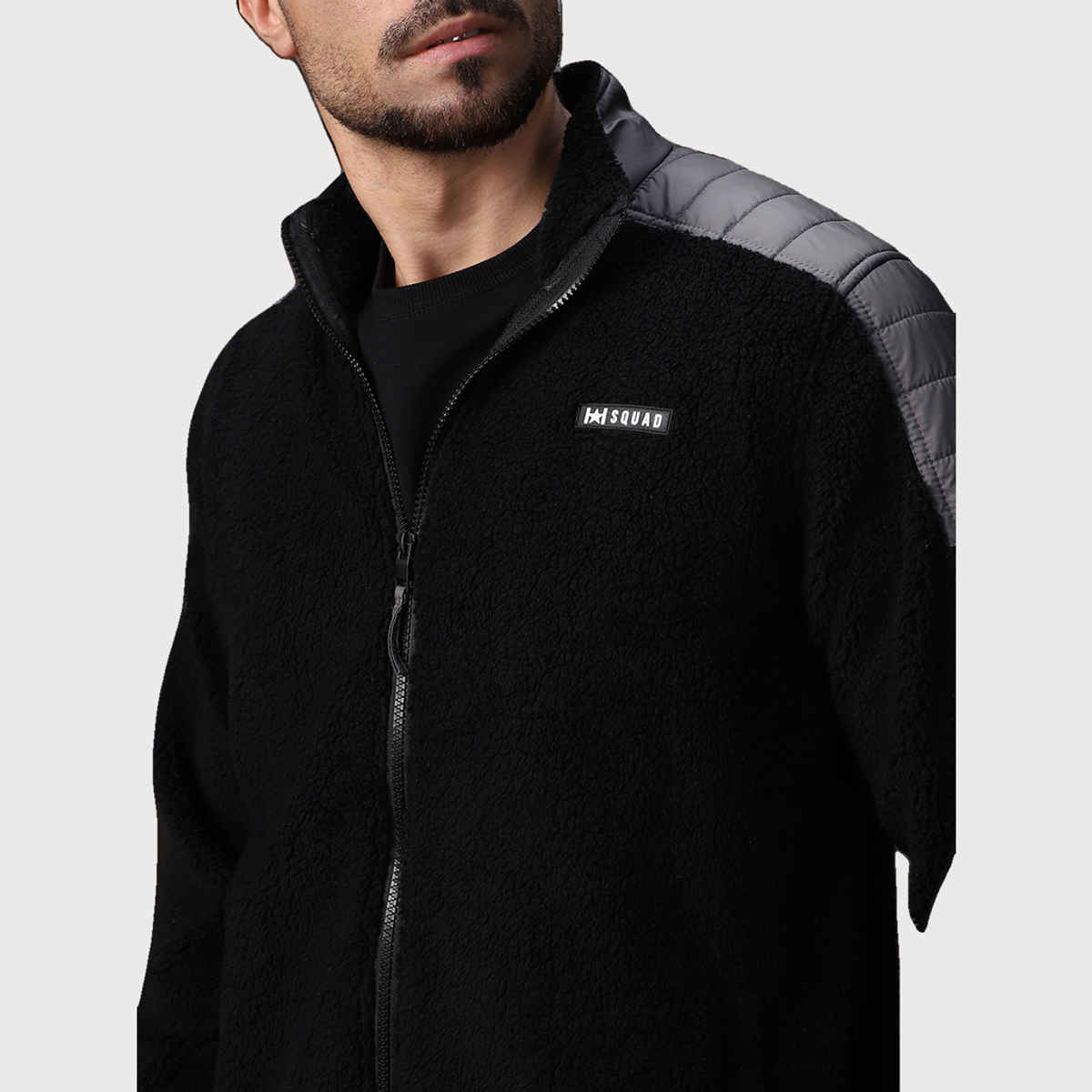 High Star Men's Printed Sweatshirt | Black - L