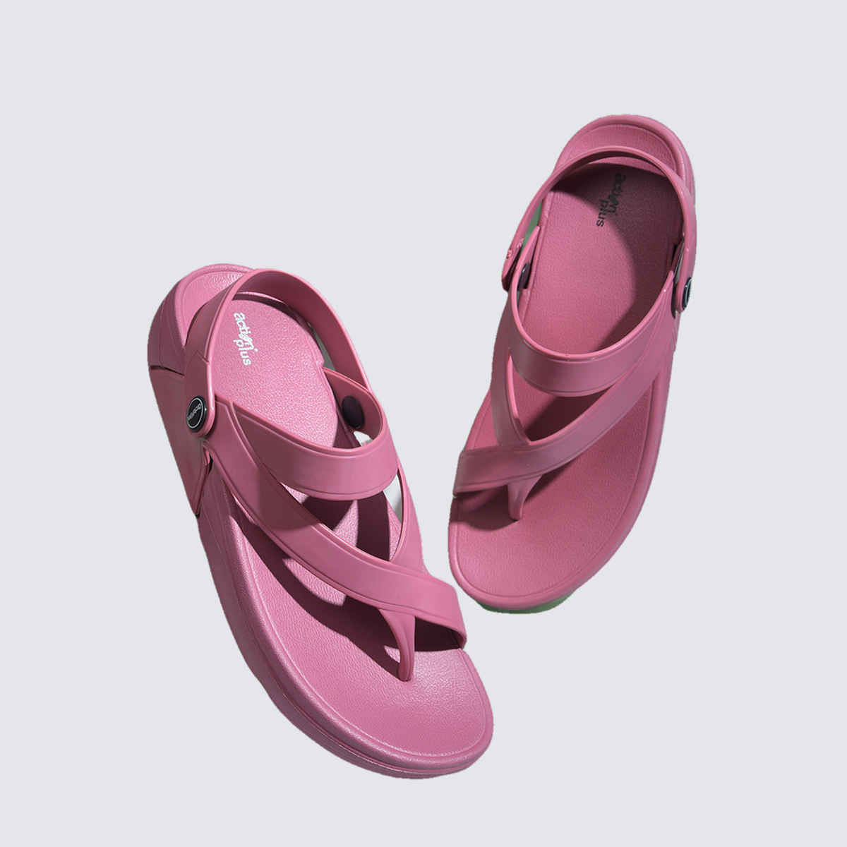 Action Women's Aptw-33 Backstrap Sandals | Office Wear | Comtable Sandals | Onion Pink - UK 5