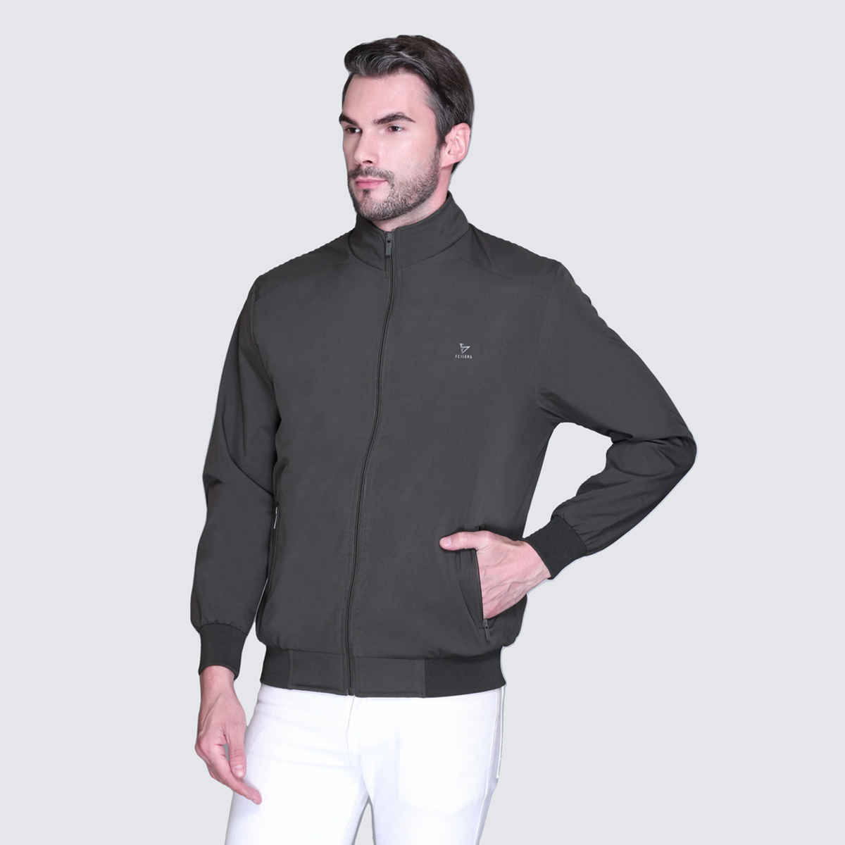 Fort Collins Men's Windbreaker Jacket | Olive - XXL