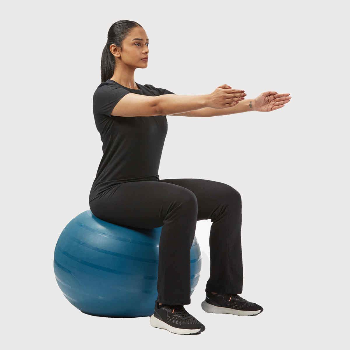 Decathlon | Nyamba WoMen's Fitness T-Shirt | Black - L