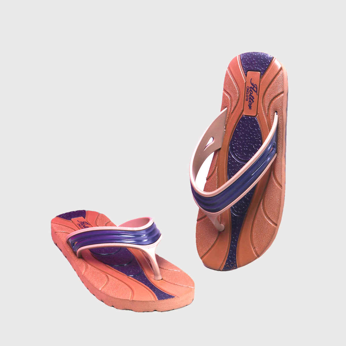 Action Men's Ong-19 Slippers | Evening Walk | Bathroom | Room Slippers | Tan and Wood - UK 7