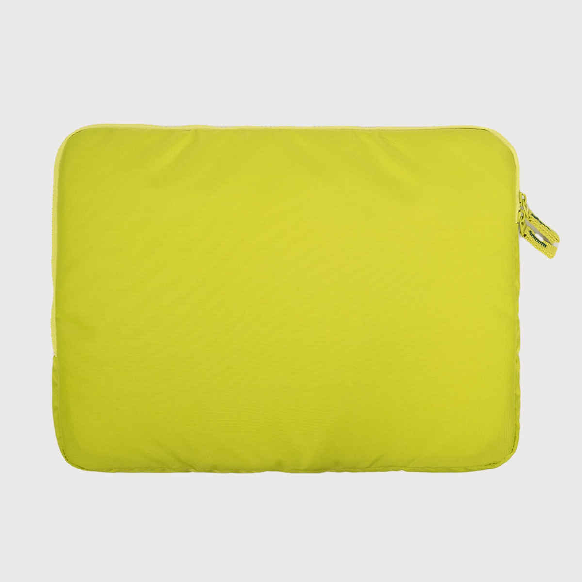 QIPS Unisex Solid PU Coated Polyester 15.6 L Laptop Sleeve | Yellow