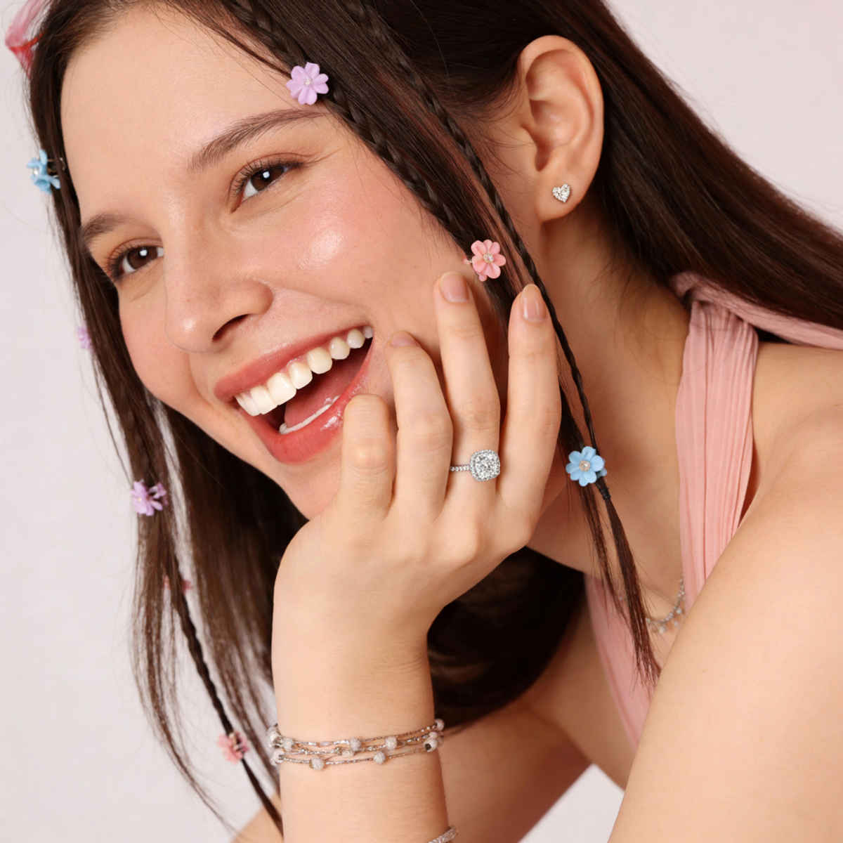 GIVA Silver Classic Ring