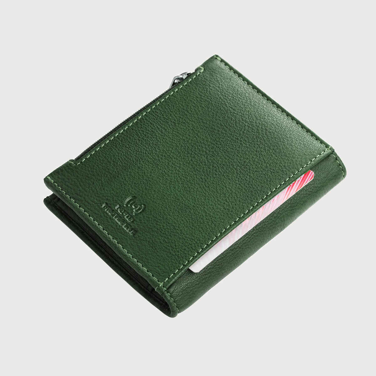 Wildhorn Men's Genuine Leather Bi-fold Wallet | Green